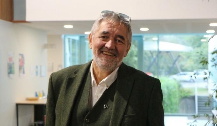 Jean-Luc Duval, président de La Coopération agricole, était présent lundi dernier à la Maison des Agriculteurs, à Changé.