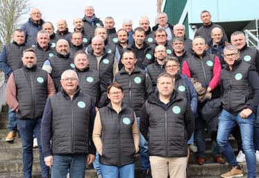 Le nouveau conseil d'administration de la FDSEA de la Mayenne au complet.