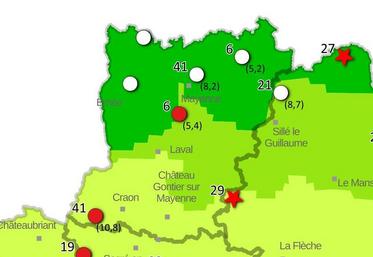 Pousse de l'herbe du 24 février au 2 mars 2026.