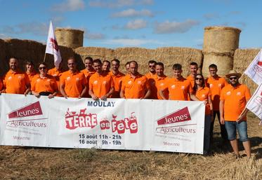 Les Jeunes agriculteurs du canton de Mayenne sont aux manettes de cette nouvelle édition de Terre en fête.