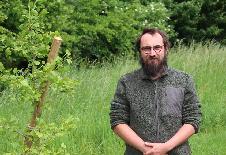 Après son BPREA, Louis Charlot veut s'installer en pépinière fruitière.