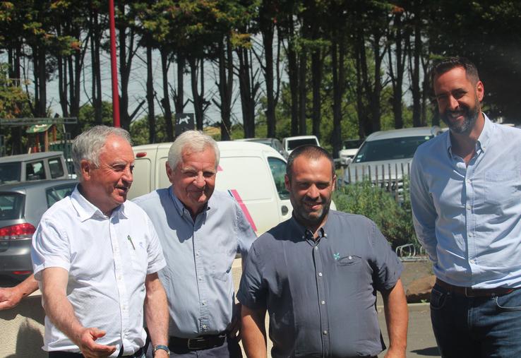 Jean-Paul Weber, Jean-Claude Lemercier laissent leur héritage entre de bonnes mains à Jean-Charles Raison et Mathieu Dagron.