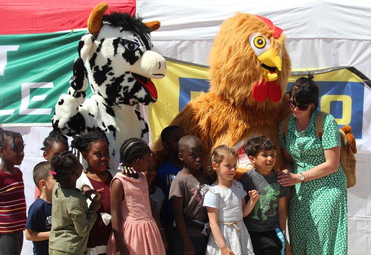 La Ferme Naturell'Mans avait lieu le week-end dernier sur la place de la République au Mans.