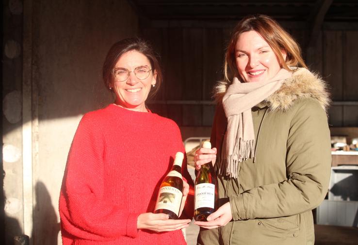 Camille et Louise, deux des filles de Michel Boulay.