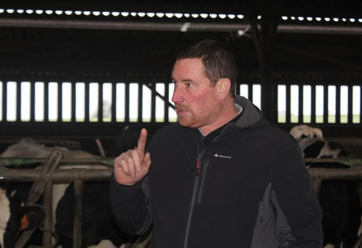 Pierre Marsollier a intensifié sa production laitière rien qu'en changeant sa ration.