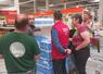Stupeur de la section face aux promotions d'Auchan.