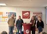 Les lauréats du prix à l'installation : Gabin Coulon (3e), Louis-Baptiste Pineau (1er), Marinette Denis (4e) et Charlène Fagault (2e).