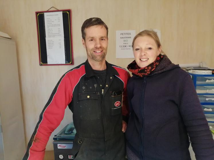 Philip Smid et Maria Postmus ont élu domicile depuis 2007 à la Ferme de Beaussay à Ecommoy.