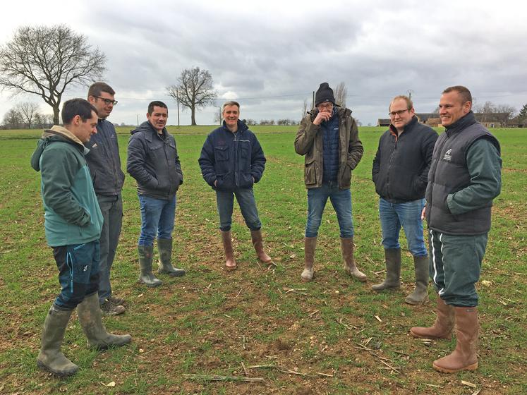 Les membres du groupe cultures du secteur de Sablé-sur-Sarthe.