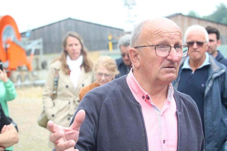 Régis Bourneuf, maire de la commune Tuffé-Val-de-Chéronne laquelle a soutenu le projet.