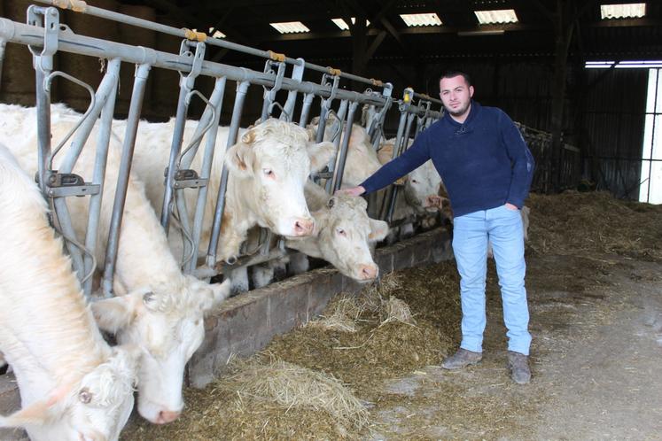 Bastien Briffault s'est s'installé en octobre 2023 à Longnes.