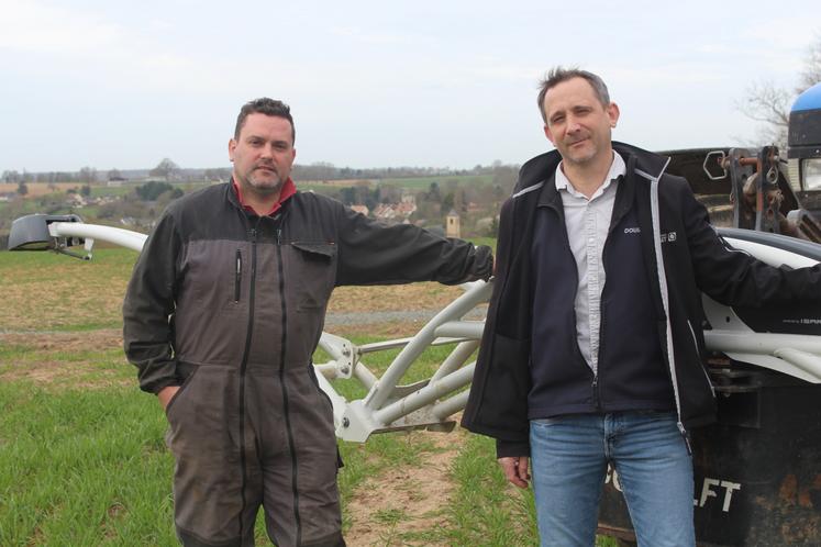 Bertrand Vivier et Nicolas Sever (Douillet).