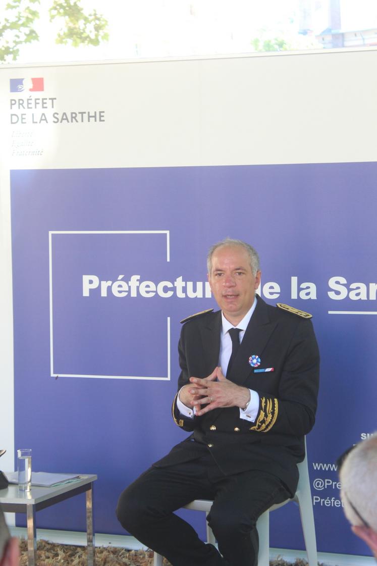 Sébastien Jallet était préfet de l'Orne depuis janvier 2022.