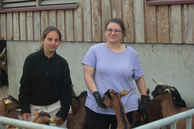 Anaïs Dagron et Ophélie Fougeray. Prise de consignes et passage de témoin.