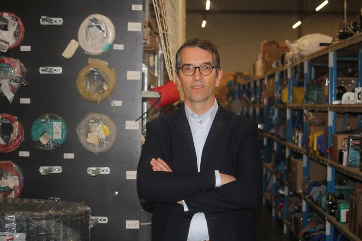 Antoine des Roseaux, gérant de Technimaine Adaf.