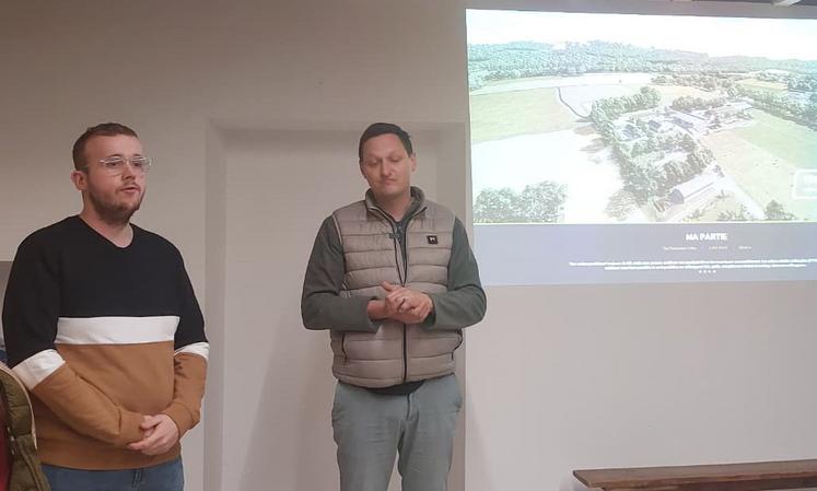 Dylan Zyro et Julien Lepeltier.