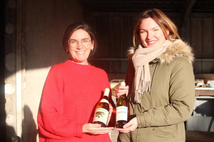 Camille et Louise, deux des filles de Michel Boulay.