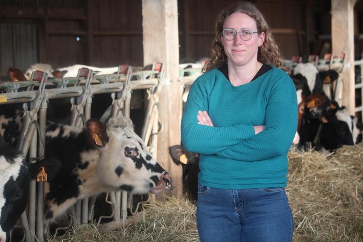 Emilie Vivet est installée à Montaillé.