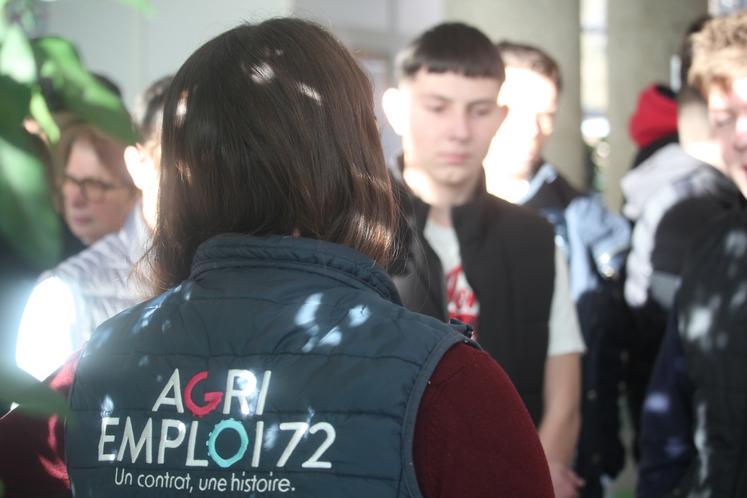 "Grâce au FIJA, j'ai rencontré une future salariée agricole qui entrera prochainement à la Germinière", a confié Mona Latié, coordinatrice recrutement et communication à Agri Emploi 72.