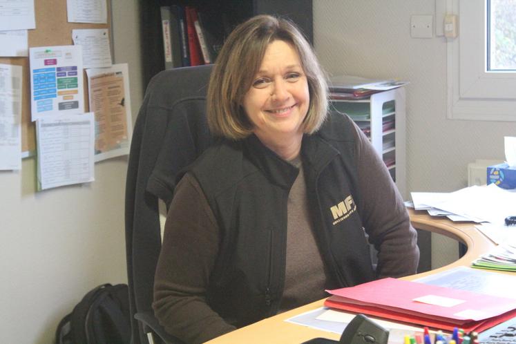 Sandra Boullier, directrice de la MFR de Verneil-le-Chétif.