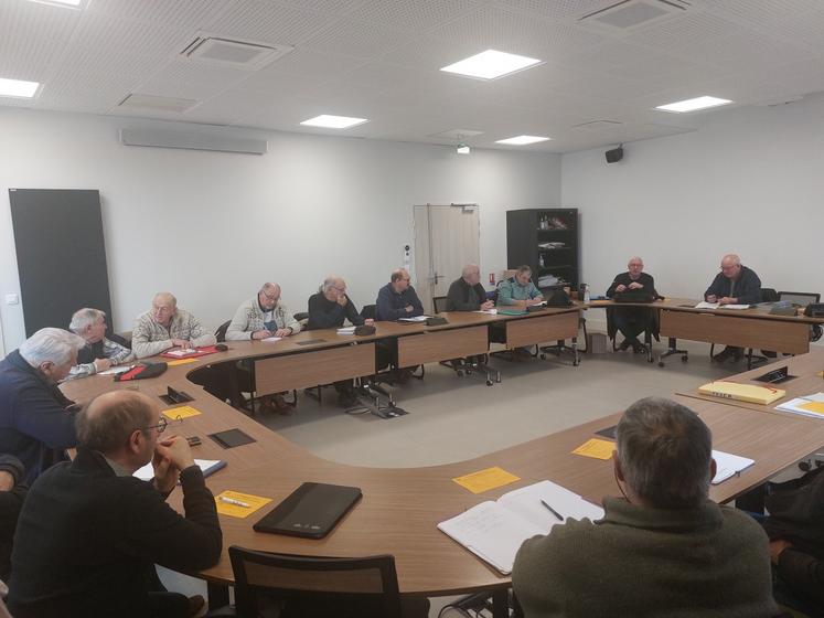 La section des anciens exploitants s'est réunie mardi 27 janvier.