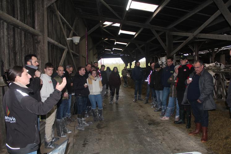 Une belle affluence pour cette première de l'année avec certains agriculteurs venus de loin. 
