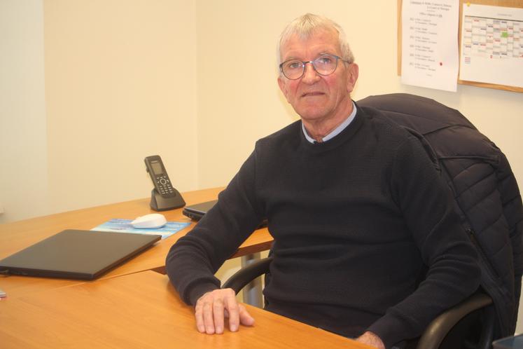 Joël Ciron est maire depuis 2020.