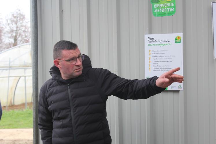 Jérôme Androuin donne la bonne direction à son entreprise.