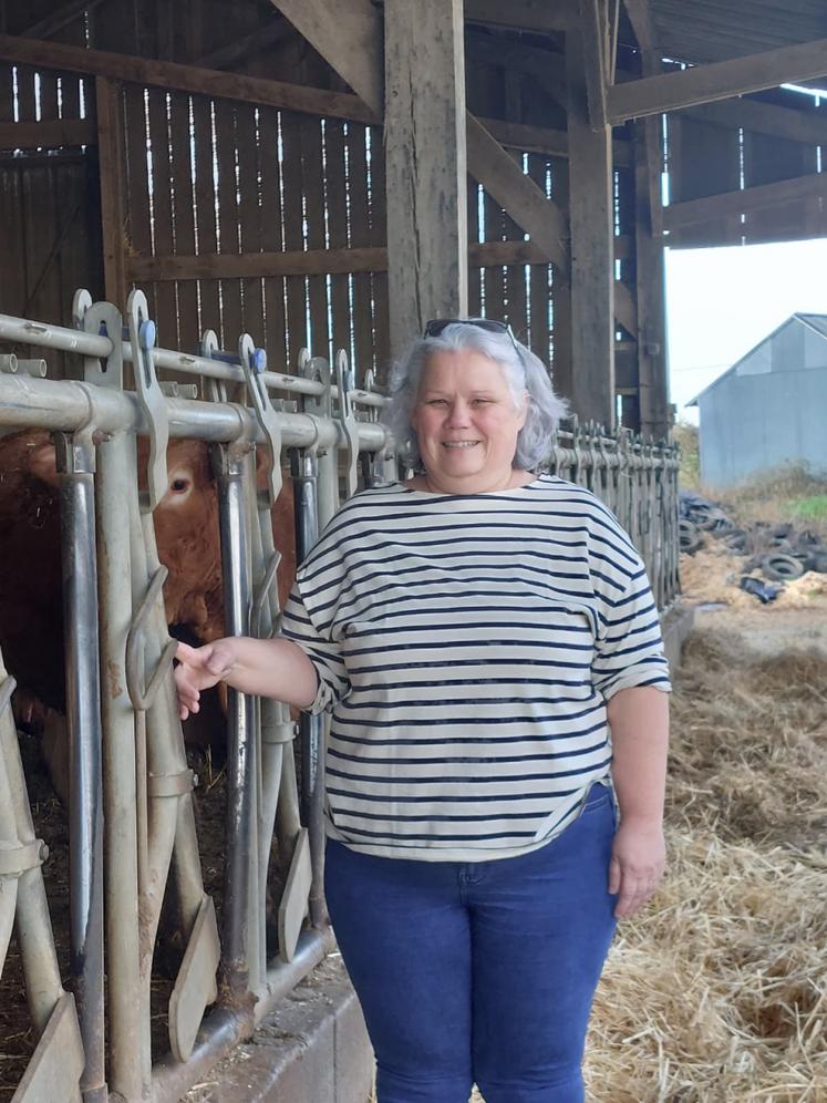 Delphine a choisi de s'engager " pour défendre notre profession et la place de la femme en agriculture ".