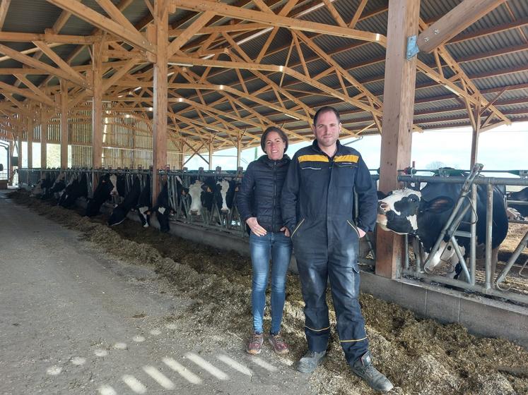 Mickaël et Magali Véron ont opté, dans leur projet d'agrandissement, pour une extension en face à face.