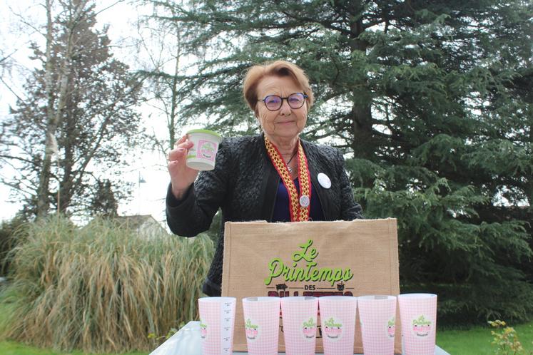 Nicole Auger est membre du Printemps des Rillettes et de la Confrérie des chevaliers des rillettes sarthoises.