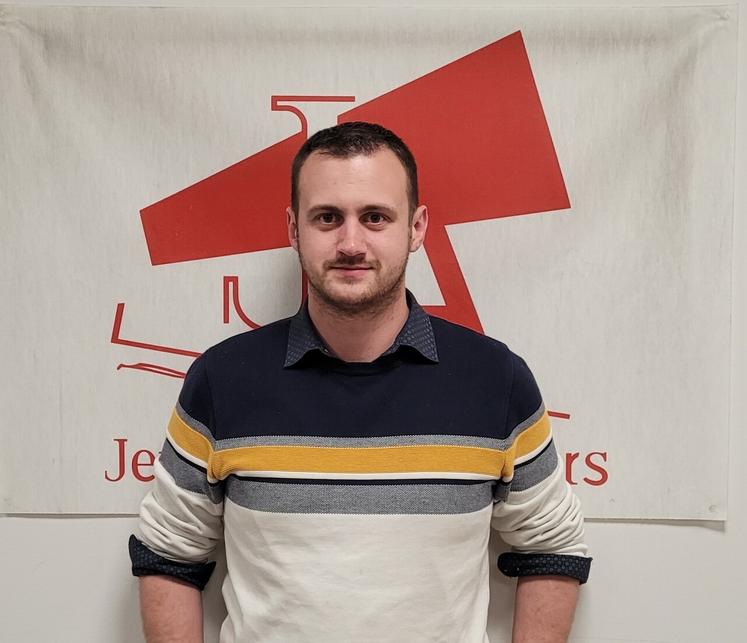 Alexis Vaugarny, nouveau président de JA Sarthe.