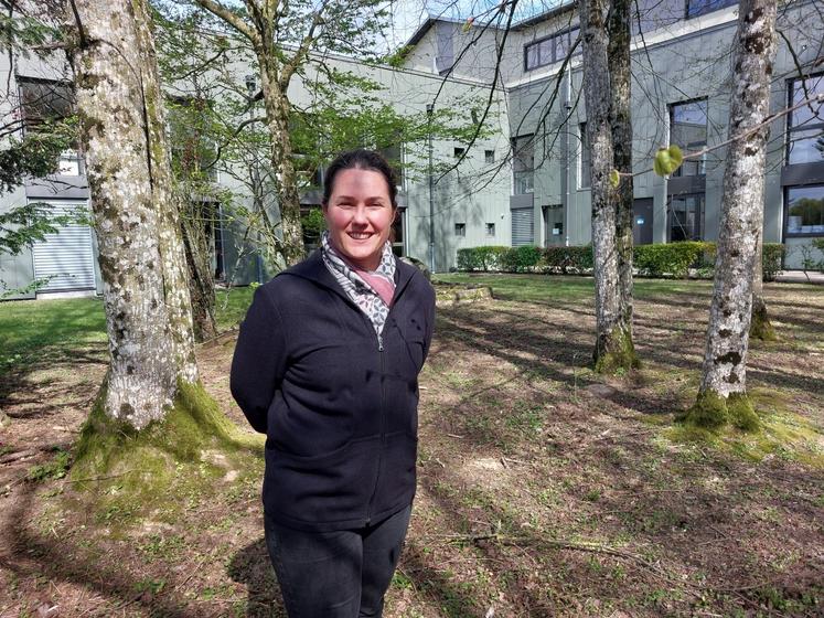 Audrey Coulon, nouvelle conseillère foncier à la Safer de la Sarthe.