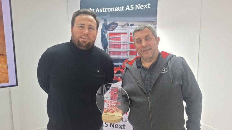 Nicolas Lefoulon, directeur général, et Pascal Bretonnière, président de la holding BD Corporation.