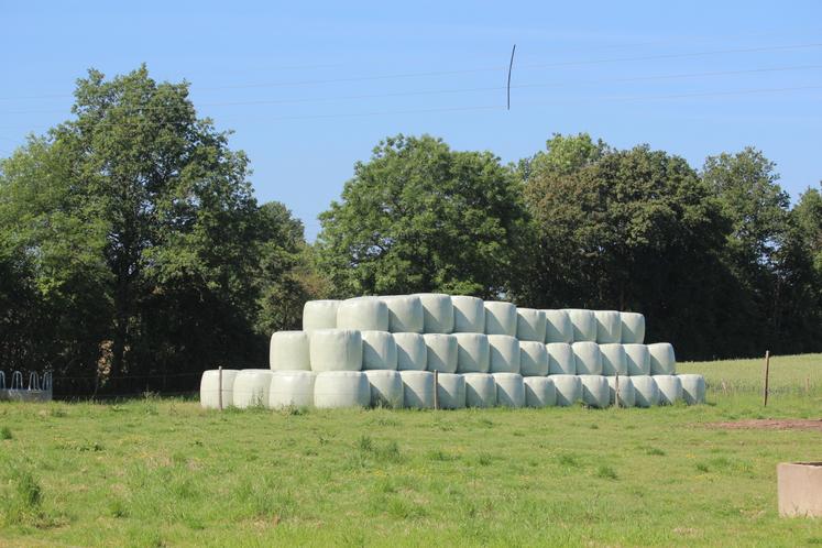 650 kg d'enrubannage par an.