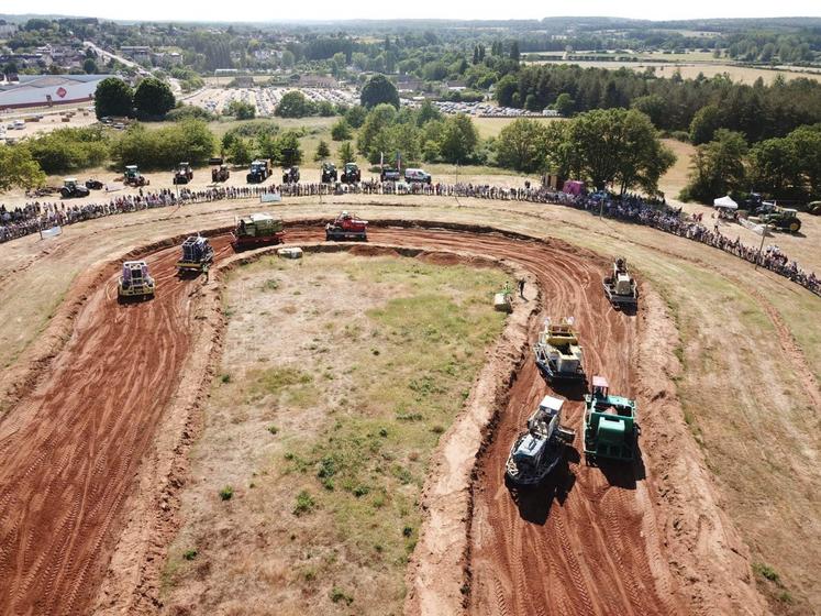 Photo d'archives de l'édition du Moiss-batt cross à Duneau le 4 juin 2023.