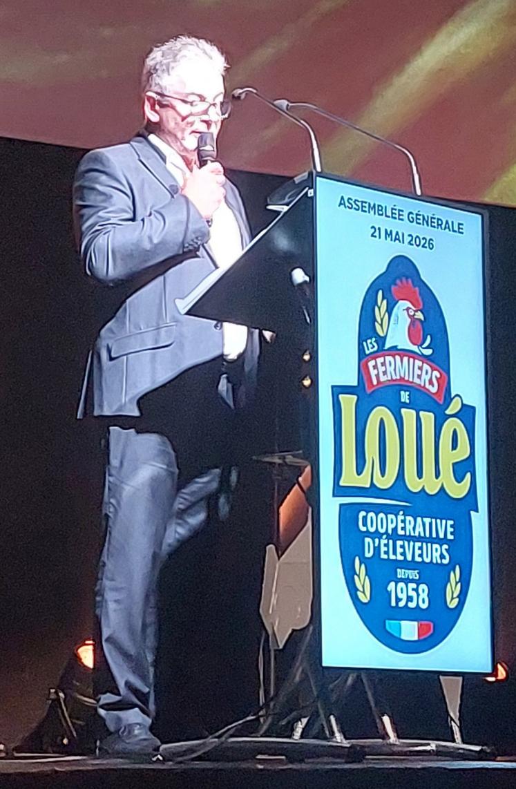 Les éleveurs ont souhaité une bonne retraite à Philippe Pancher, président sortant.