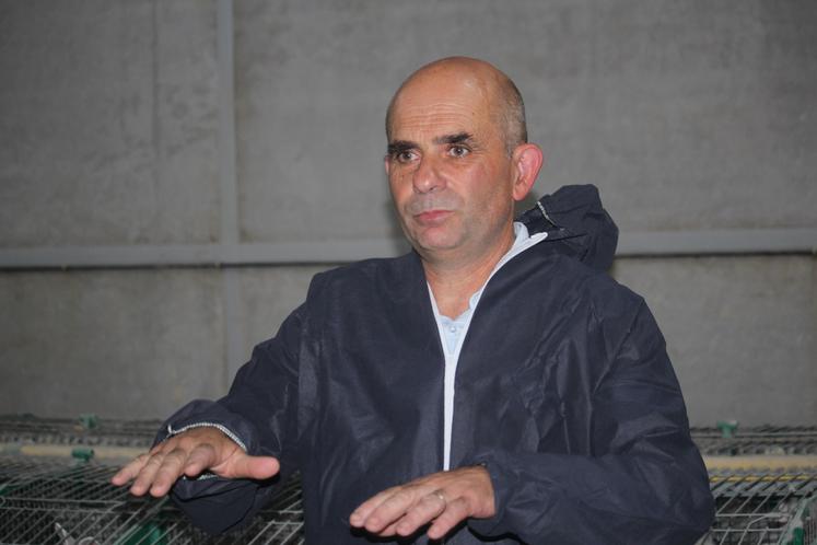 Frédéric Blot, président du CLIPP, interprofession du lapin de chair.