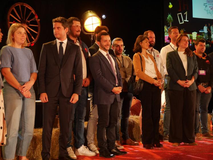 Le congrès des Jeunes agriculteurs à Bourg-en-Bresse a accueilli plusieurs représentants de partis politiques et de candidats déclarés à la prochaine élection présidentielle.