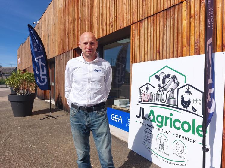 Patrick Bertin est le gérant de l'EURL JLAgricole, concessionnaire GEA, créée en juillet 2026.
