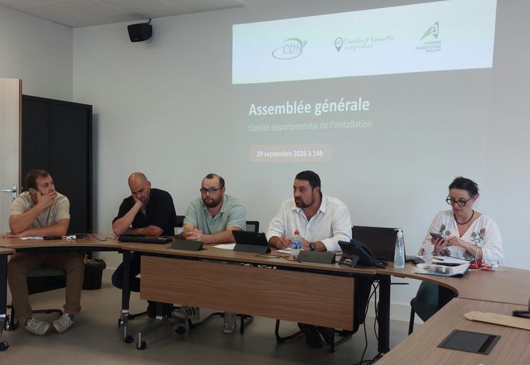 L'assemblée générale du CDI était présidée par Alexis Roptin (à droite), ici aux côtés de Damien Rousseau.