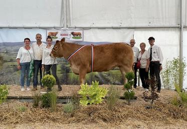 Truffade, de l'EARL Hérisson, a été sacrée meilleur animal de cet inter-régional. Elle devrait concourir au National Limousin à la Souterraine (23), du 13 au 15 septembre prochain.