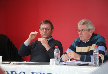 Benoît Ragaigne et Jean-Claude Guilmet, respectivement trésorier et président de LPS.