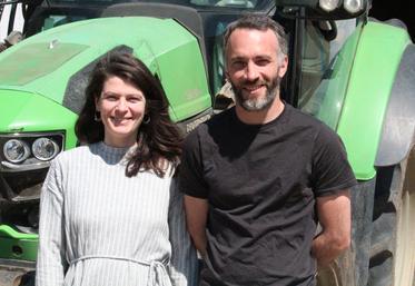 Claudie Martin et Adrien Grudet sont installés à Chaufour-Notre-Dame.