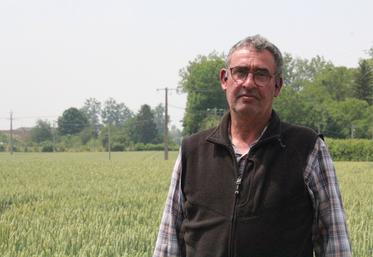 Christophe Gagnot a semé entre le 5 et le 11 novembre et prévoit sa récolte entre le 15 et le 20 juillet.   
