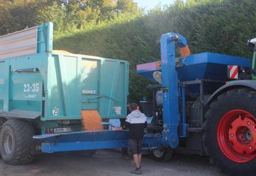 Le stockage en silos boudins est intéressant financièrement pour le maïs grain car nul besoin de le passer au séchoir.