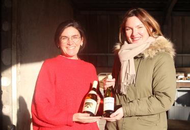 Camille et Louise, deux des filles de Michel Boulay.