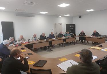 La section des anciens exploitants s'est réunie mardi 27 janvier.