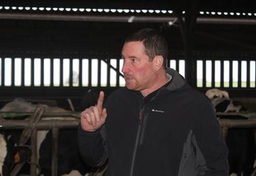 Pierre Marsollier a intensifié sa production laitière rien qu'en changeant sa ration.