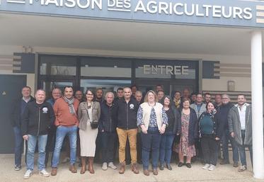 Le Conseil d'administration de la FDSEA s'est réuni le 27 février pour élire son nouveau bureau.